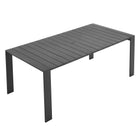 Modway Tahoe Rectangular Outdoor Patio Aluminum Dining Table