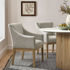 Modway Alton Fabric Upholstered Dining Armchair