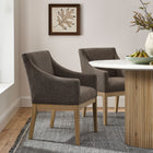Modway Alton Fabric Upholstered Dining Armchair