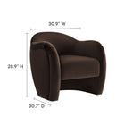 Modway Compose Performance Velvet Accent Chair