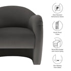 Modway Compose Performance Velvet Accent Chair