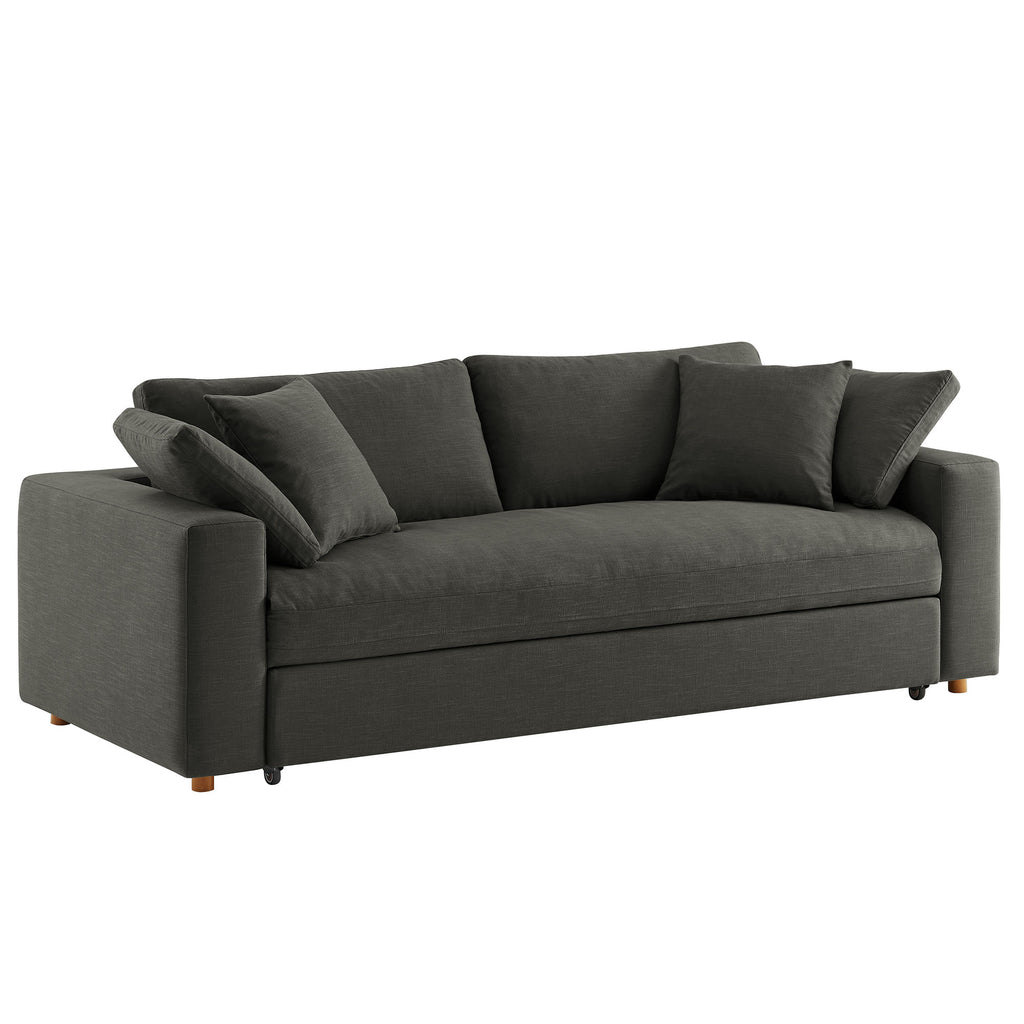 Modway Commix Down Filled Overstuffed Sleeper Sofa  