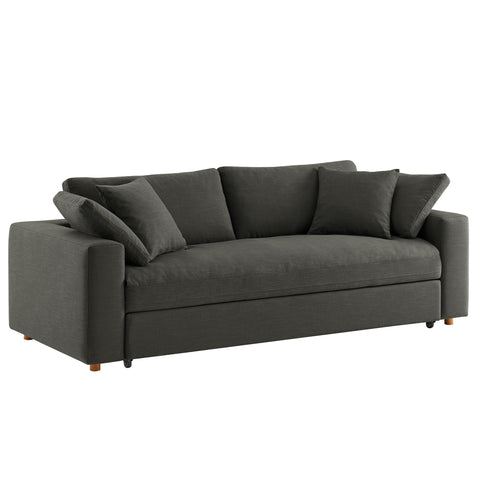 Modway Commix Down Filled Overstuffed Sleeper Sofa  