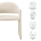 Modway Talia Performance Velvet Dining Armchair