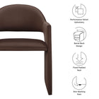 Modway Talia Performance Velvet Dining Armchair