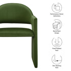 Modway Talia Performance Velvet Dining Armchair