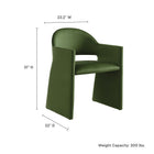 Modway Talia Performance Velvet Dining Armchair