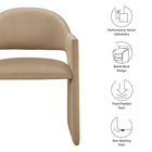 Modway Talia Performance Velvet Dining Armchair