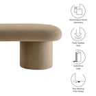 Modway Orla Performance Velvet Bench
