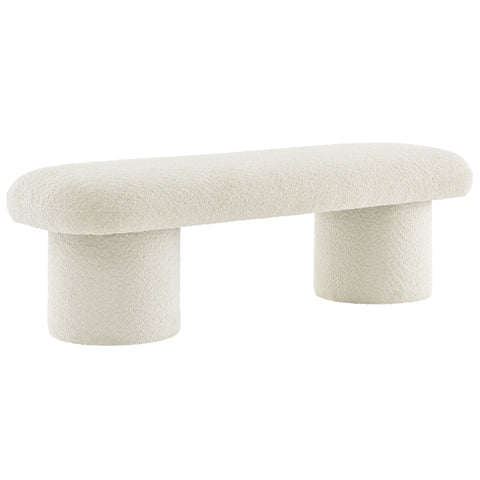 Modway Orla Chenille Upholstered Bench  
