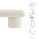 Modway Orla Chenille Upholstered Bench