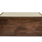 Modway Truett Square Wood Rattan Coffee Table