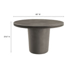 Modway Brion Indoor - Outdoor Patio Concrete 5 Piece Dining Table Set