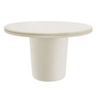Modway Brion 48" Indoor - Outdoor Patio Concrete Round Dining Table  
