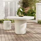 Modway Brion 48" Indoor - Outdoor Patio Concrete Round Dining Table