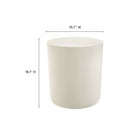 Modway Brion Indoor - Outdoor Patio Concrete Stool