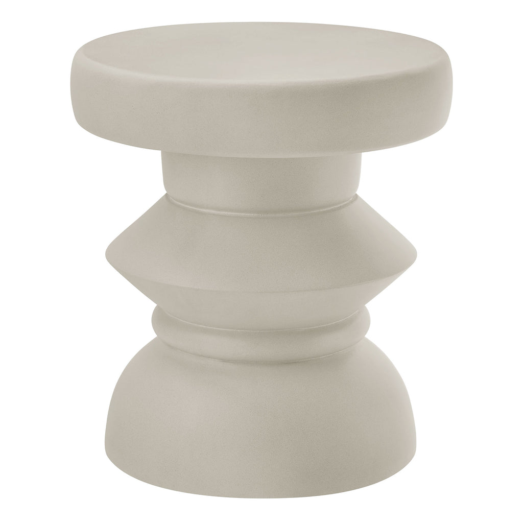 Modway Terza Indoor - Outdoor Patio Concrete Side Table  