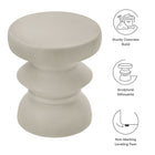 Modway Terza Indoor - Outdoor Patio Concrete Side Table