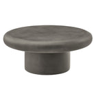 Modway Argos Indoor - Outdoor Patio Concrete Round Coffee Table  