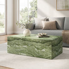Modway Jordana Square Plinth Indoor - Outdoor Patio Concrete Coffee Table