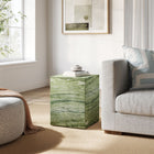 Modway Jordana Square Plinth Indoor - Outdoor Patio Concrete Side Table