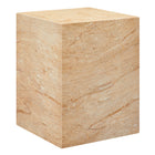Modway Jordana Square Plinth Indoor - Outdoor Patio Concrete Side Table  