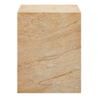 Modway Jordana Square Plinth Indoor - Outdoor Patio Concrete Side Table