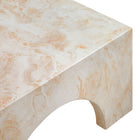 Modway Valen Indoor - Outdoor Patio Arched Concrete Coffee Table