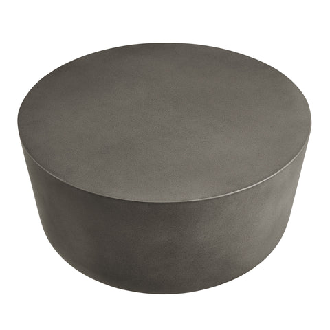 Modway Brion Round Indoor - Outdoor Patio Concrete Coffee Table  