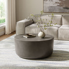 Modway Brion Round Indoor - Outdoor Patio Concrete Coffee Table