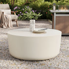 Modway Brion Round Indoor - Outdoor Patio Concrete Coffee Table