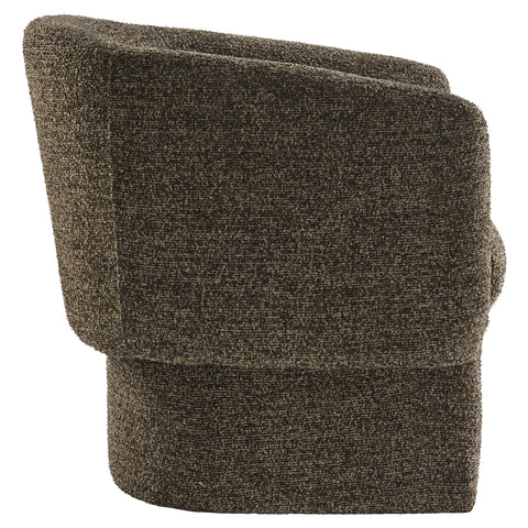 Modway Muse Boucle Fabric Barrel Accent Chair  