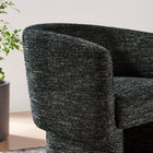 Modway Muse Boucle Fabric Barrel Accent Chair