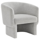 Modway Muse Boucle Fabric Barrel Accent Chair  