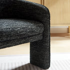 Modway Greer Boucle Fabric Upholstered Accent Armchair
