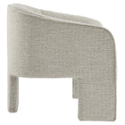 Modway Greer Boucle Fabric Upholstered Accent Armchair