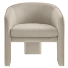 Modway Greer Performance Velvet Upholstered Accent Armchair