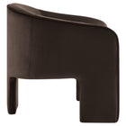 Modway Greer Performance Velvet Upholstered Accent Armchair