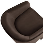 Modway Greer Performance Velvet Upholstered Accent Armchair