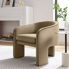 Modway Greer Performance Velvet Upholstered Accent Armchair