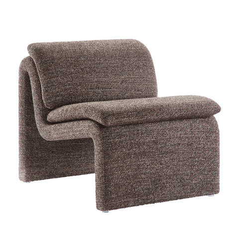Modway Lume Boucle Upholstered Armless Accent Chair  