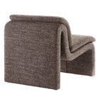 Modway Lume Boucle Upholstered Armless Accent Chair