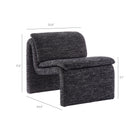 Modway Lume Boucle Upholstered Armless Accent Chair