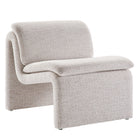 Modway Lume Boucle Upholstered Armless Accent Chair  