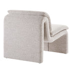 Modway Lume Boucle Upholstered Armless Accent Chair