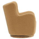 Modway Montrose Wingback Sherpa Swivel Accent Chair