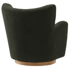 Modway Montrose Wingback Sherpa Swivel Accent Chair