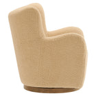 Modway Montrose Wingback Sherpa Swivel Accent Chair