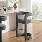 Modway Winslow Performance Velvet Counter Stool