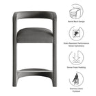 Modway Winslow Performance Velvet Counter Stool